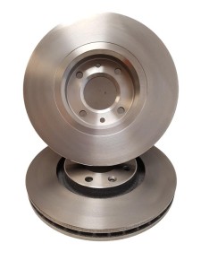 Tarcze Hamulcowe Przód 2 sztuki Citroen C4 Berlingo 1667857480 Nowy Zamiennik Eurorepar