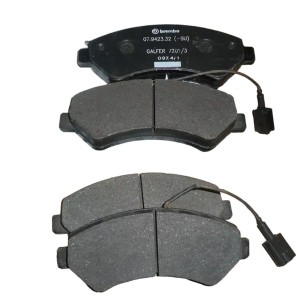 Klocki Hamulcowe Przód Jumper Boxer 2.2 / 3.0 HDI 1612433680 Nowy Oryginał OE