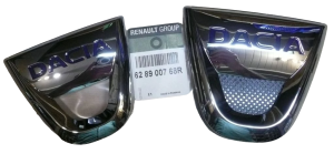 Emblemat Przód Dacia Podwójny 628900768R Nowy Oryginał OE