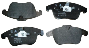 Klocki Hamulcowe Przód Peugeot Citroen 1647863380 Nowy Oryginał OE