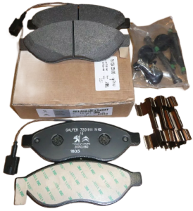 KLOCKI HAMULCOWE PRZÓD CITROEN JUMPER PEUGEOT BOXER 1647863980