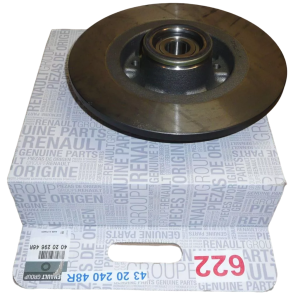 Tarcza Hamulcowa Tył Renault Scenic III 432024048R Nowy Oryginał OE