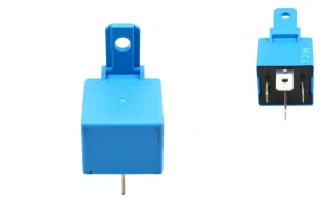 Przekaźnik 4Piny 45A Niebieski Citroen Peugeot 6555HL Nowy Oryginał OE