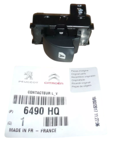 Przycisk Szyby Citroen Peugeot 6490HQ Nowy Oryginał OE