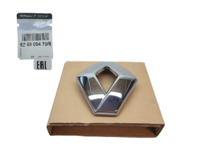 Emblemat Renault Przód 628909470R Nowy Oryginał OE