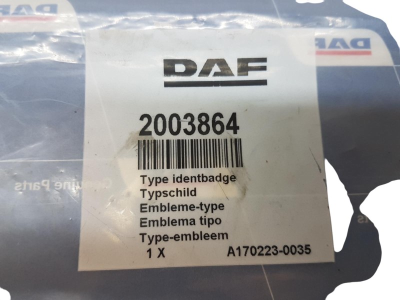 Emblemat DAF XF EURO 6