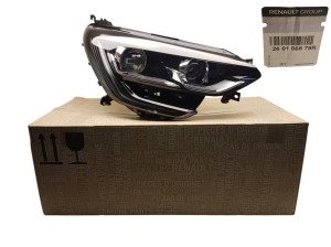 Reflektor Prawy Przód Renault Megane IV 260106878R Nowy Oryginał OE