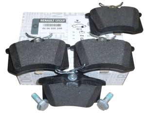Klocki Hamulcowe Renault Clio III Fluence Tył 440605839R Nowy Oryginał OE 