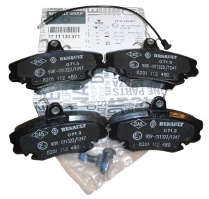 Klocki Hamulcowe Renault Clio 7711130071 Nowy Oryginał OE