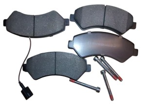 Klocki Hamulcowe Przód Citroen Jumper III 1617284580 Nowy Oryginał OE 