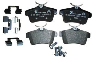 Klocki Hamulcowe Tył Citroen Peugeot 1616872780 Nowy Oryginał OE