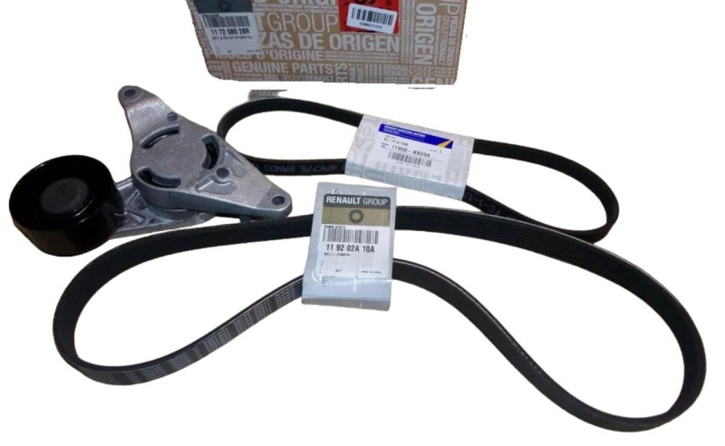 PASEK KLINOWY KOMPLET RENAULT 117208028R IDEALPARTS.PL