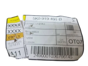 Mocowanie Koszyk Czujnika Parkowania Audi VW  5K0-919-491-B Nowy Oryginał OE