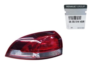 Lampa Tylna Renault Clio IV Lewa 265551445R Oryginał OE