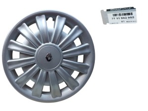 Kołpaki Renault 15-cali 4sztuki 7711943955 Nowy Oryginał OE