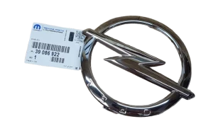 Emblemat Przód Opel Astra K 39086922 Nowy Oryginał OE 