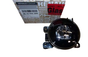Reflektor Lampa Przeciwmgielna Lewa Led Renault Clio IV 261555538R Nowy Oryginał OE