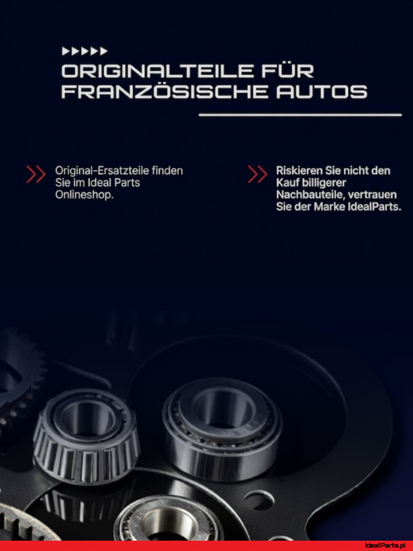 Shop IdealParts – originale französische Autoteile IDEAL PARTS - Sklep z częściami Francuskimi 