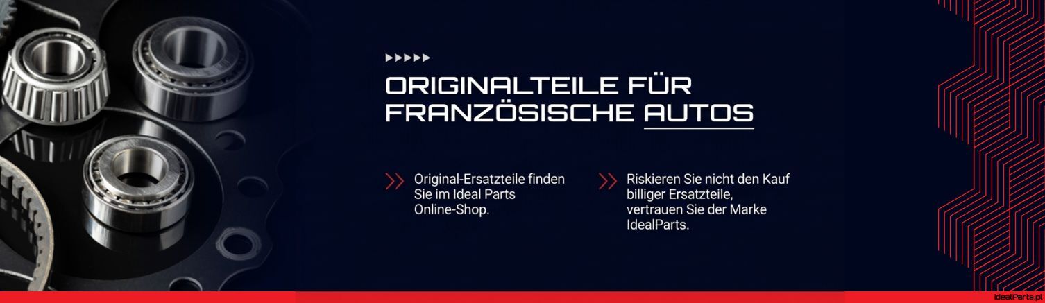 Shop IdealParts – originale französische Autoteile IDEAL PARTS - Sklep z częściami Francuskimi 